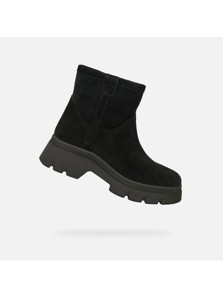 Geox Pantofi negri Geox Pluette pentru femei