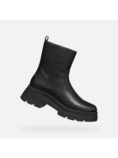 Geox Pantofi negri Geox Pluette pentru femei