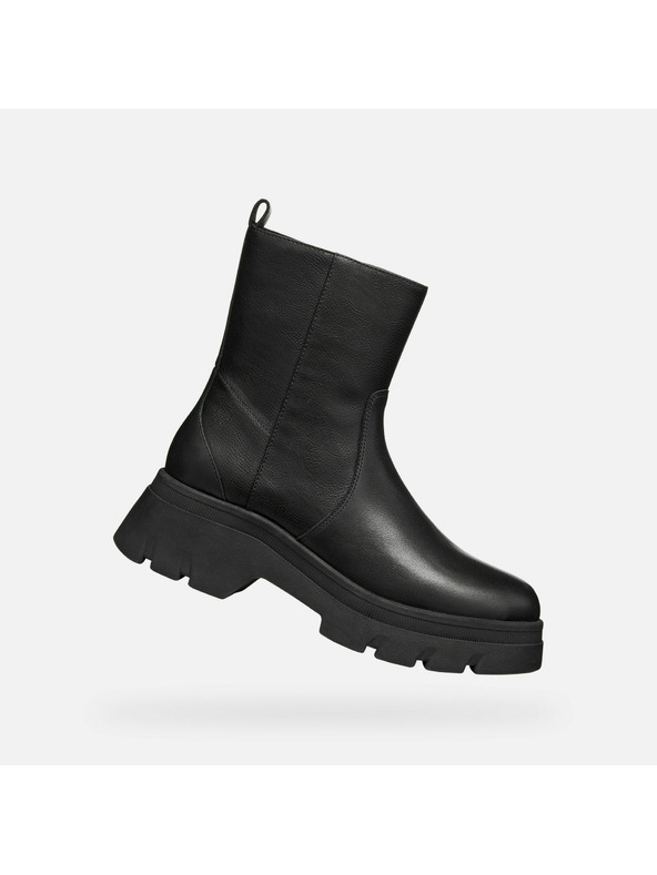 Geox Pantofi negri Geox Pluette pentru femei