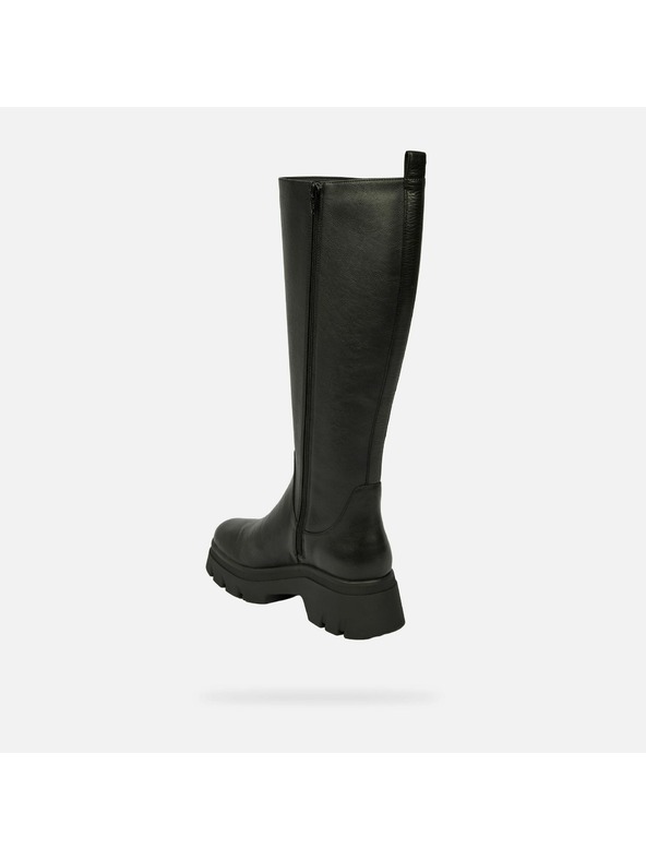 Geox Ghete negre Geox Pluette pentru femei