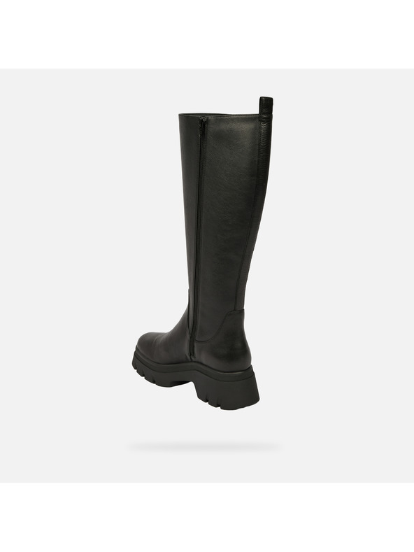 Geox Ghete negre Geox Pluette pentru femei