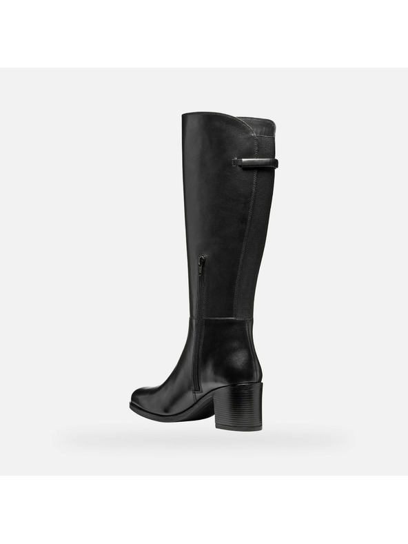 Geox Ghete negre Geox New Asheel pentru femei