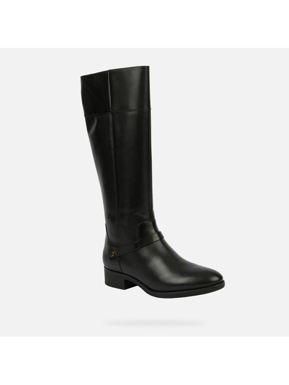 Geox Cizme negre pentru femei Geox Felicity