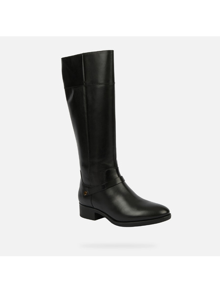 Geox Cizme negre pentru femei Geox Felicity