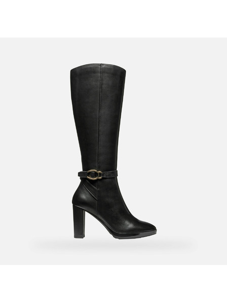 Geox Cizme negre pentru femei Geox Walk Pleasure 85