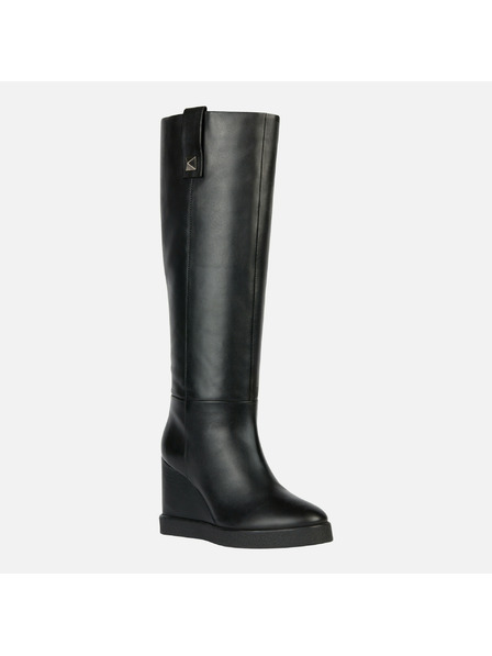 Geox Ghete negre Geox Wedge pentru femei