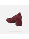 Geox Pantofi cu toc vișinii pentru femei Geox Giselda