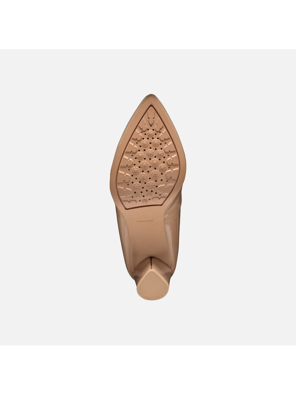 Geox Papuci bej pentru femei Geox Walk Pleasure 90