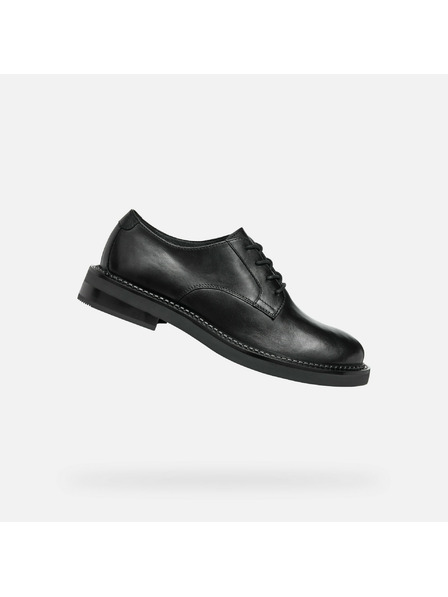 Geox Mocasini negri pentru femei Geox Serilda