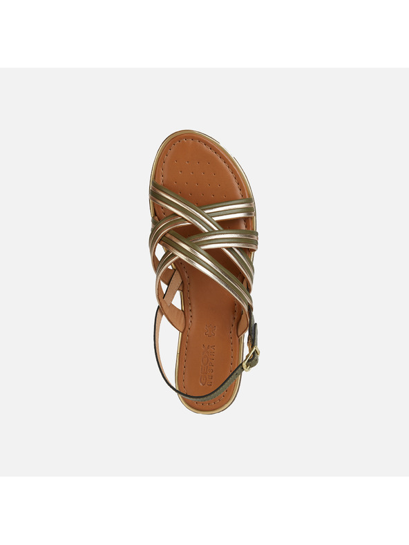 Geox Sandale verzi pentru femei Geox Sozy Plus