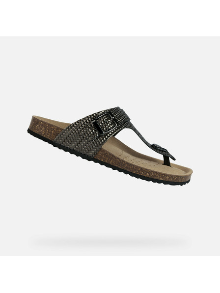 Geox Sandale gri pentru femei Geox Brionia