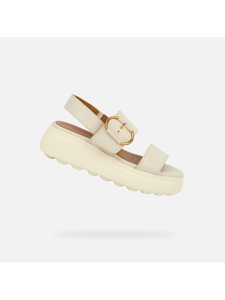 Geox Sandale Geox Spherica crem, pentru femei