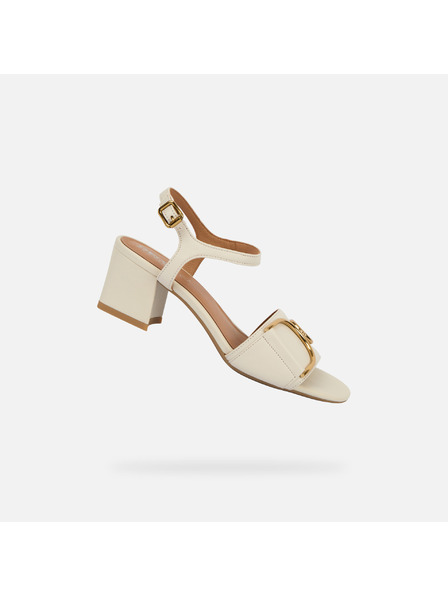 Geox Sandale crem pentru femei Geox New Eraklia 50