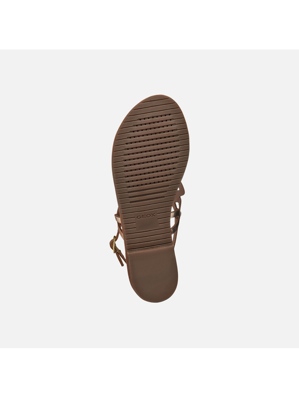 Geox Sandale deschise aurii pentru femei Geox Sozy S