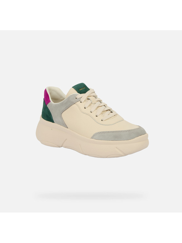 Geox Adidași crem pentru femei Geox Nebula 2.0 X