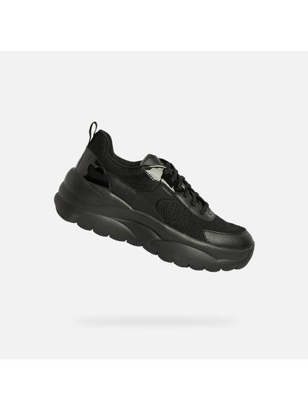 Geox Adidași negri pentru femei Geox Xtros