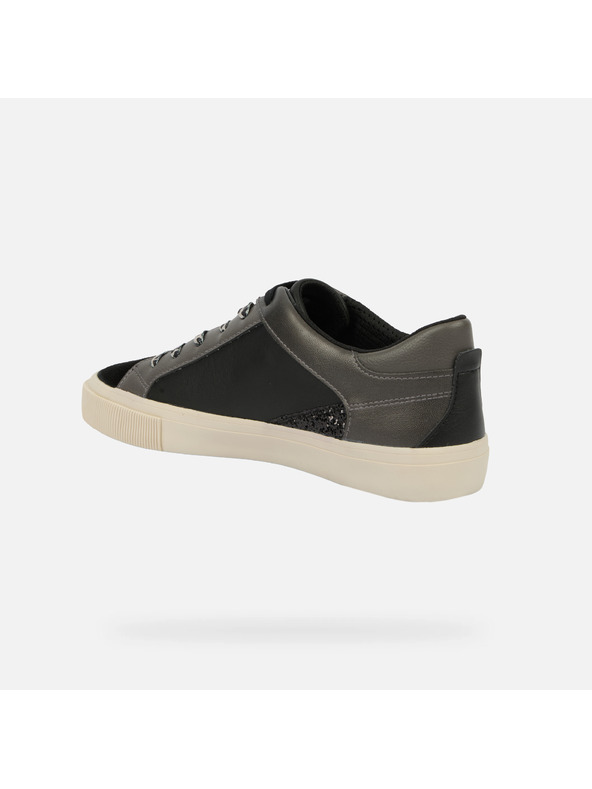 Geox Adidași negri Geox Emmeleny pentru femei