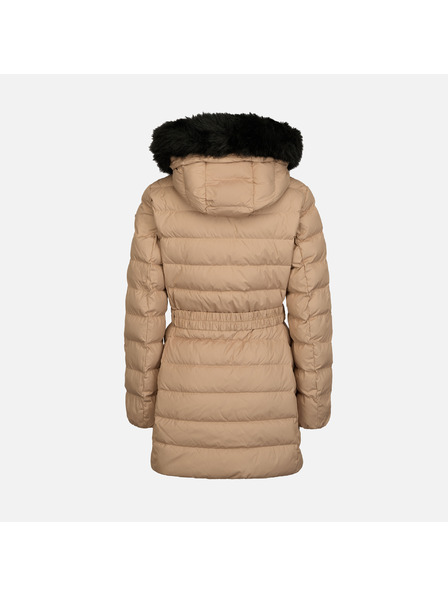 Geox Geox Catria - Jachetă din puf bej pentru femei