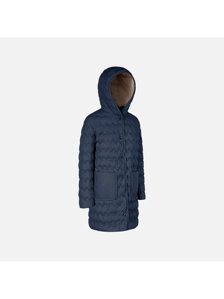 Geox Geox Myluse - Jachetă din puf bleumarin pentru femei