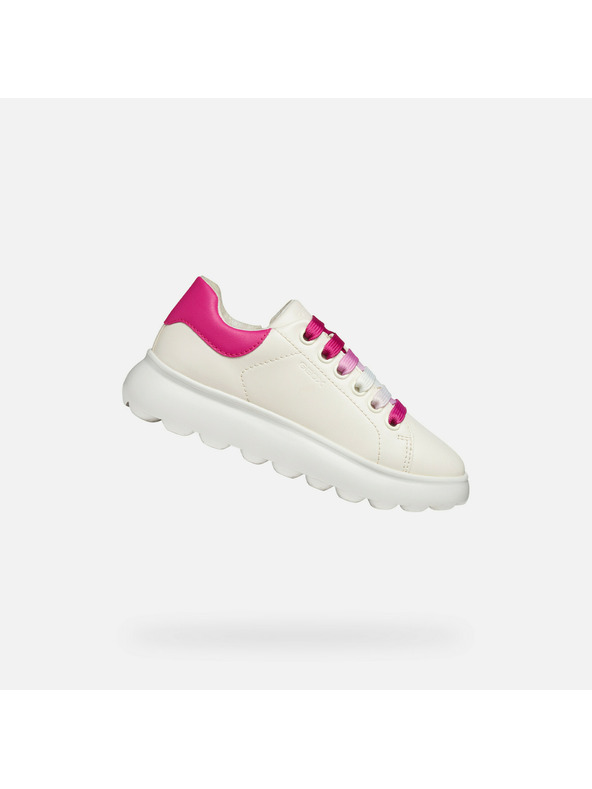 Geox Adidași Geox Puffypop albi, pentru fete