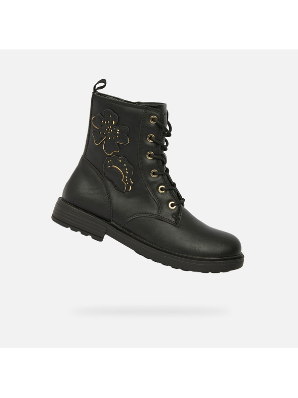 Geox Gheață neagră pentru fete Geox Eclair Girl