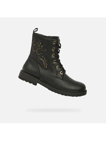 Geox Gheață neagră pentru fete Geox Eclair Girl