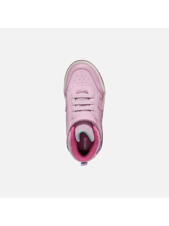 Geox Gheață roz iluminată pentru fete Geox Inek Girl