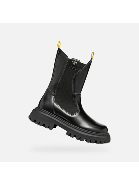 Geox Gheață neagră pentru fete Geox Maquinnens Girl