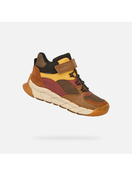 Geox Gheață maro pentru băieți Geox Flexyper Pro Boy B