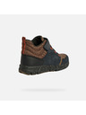 Geox Încălțăminte neagră cu gleznă pentru băieți Geox Flexyper Boy B ABX
