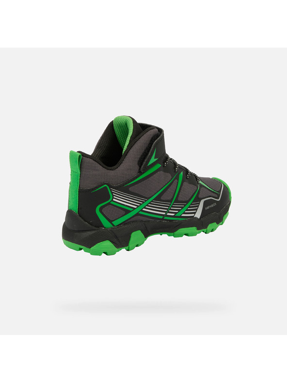 Geox Încălțăminte gri cu gleznă pentru băieți Geox Magnetar B ABX