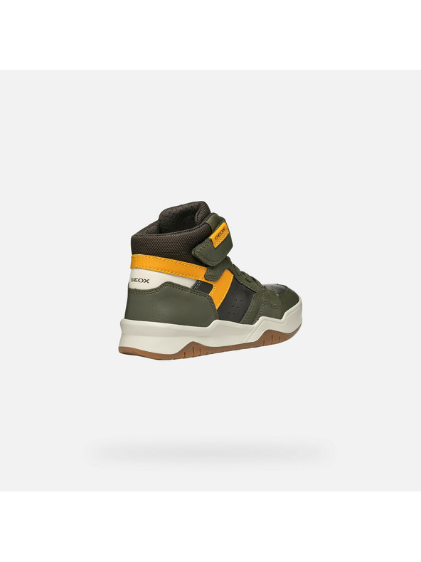 Geox Încălțăminte kaki cu gleznă pentru băieți Geox Perth Boy