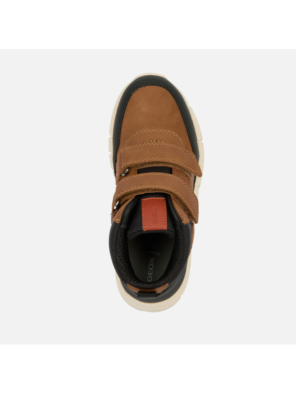 Geox Încălțăminte maro cu gleznă pentru băieți Geox Flexyper Boy