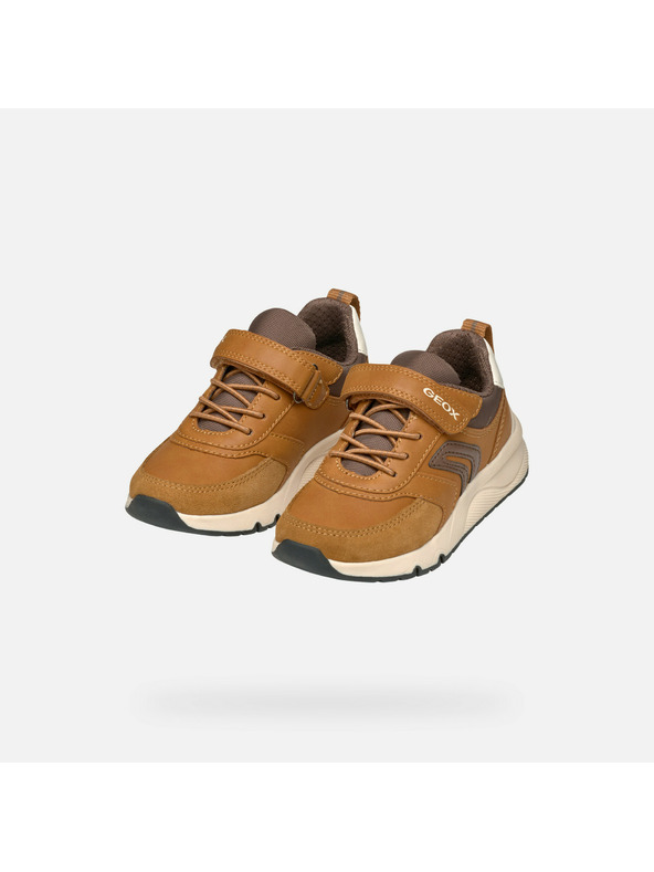 Geox Adidași maro pentru băieți Geox Rooner