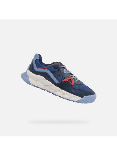 Geox Teniși albaștri pentru băieți Geox Flexyper Pro Boy