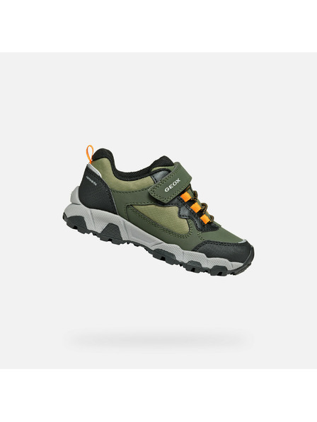 Geox Adidași verzi pentru băieți Geox Magnetar Boy B ABX