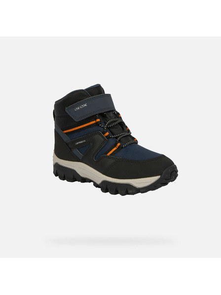 Geox Pantofi navy pentru primii pași pentru băieți Geox Himalaya Boy B ABX