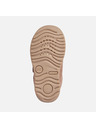 Geox Pantofi roz pentru primii pași pentru fete Geox Macchia Girl