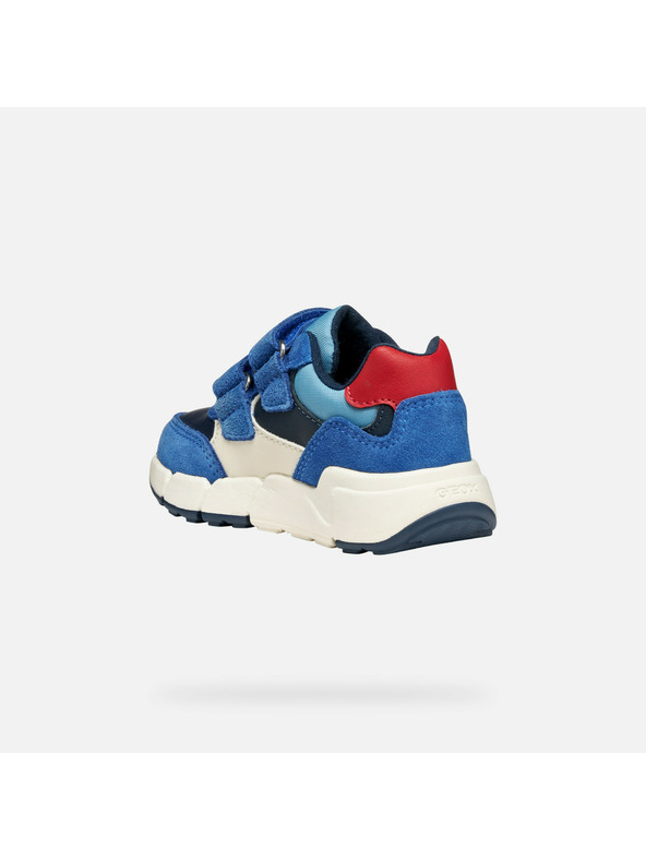 Geox Pantofi albaștri pentru primii pași pentru băieți Geox Flexyper