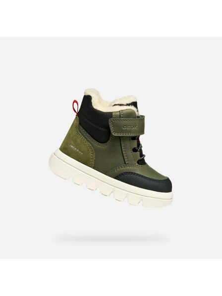 Geox Primii pași pentru băieți Geox Willaboom AB Verde închis