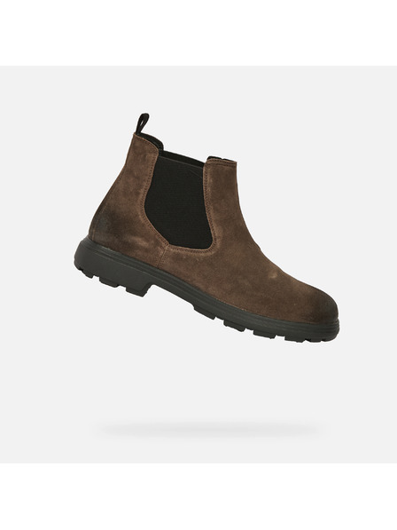 Geox Pantofi ghete maro pentru bărbați Geox Meiern