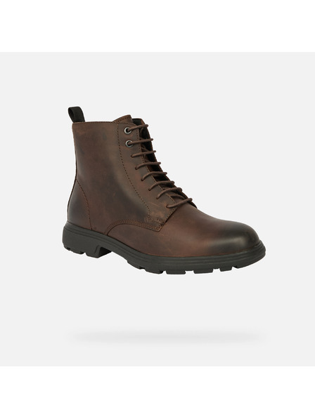 Geox Pantofi ghete maro pentru bărbați Geox Meiern