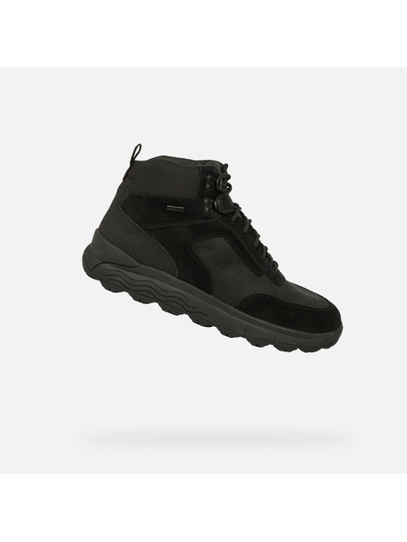 Geox Cizme de gleznă pentru bărbați negre Geox Spherica 4X4 B ABX