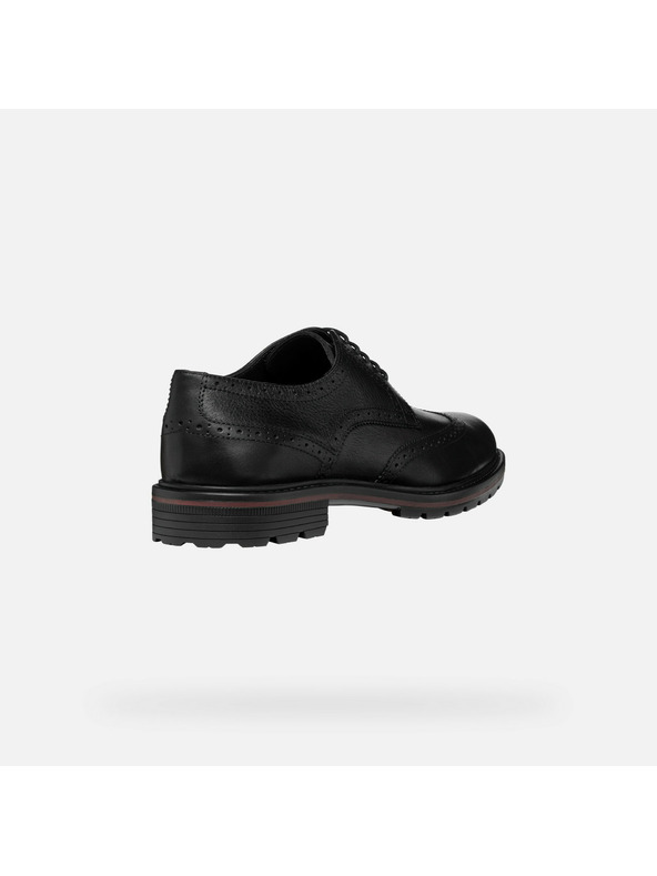 Geox Pantofi eleganți negri pentru bărbați Geox Walk Pleasure C