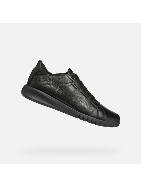 Geox Adidași negri pentru bărbați Geox Aerantis