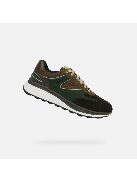 Geox Geox Spherica Actif X1 adidași verzi pentru bărbați