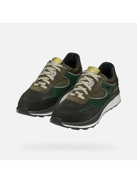 Geox Geox Spherica Actif X1 adidași verzi pentru bărbați