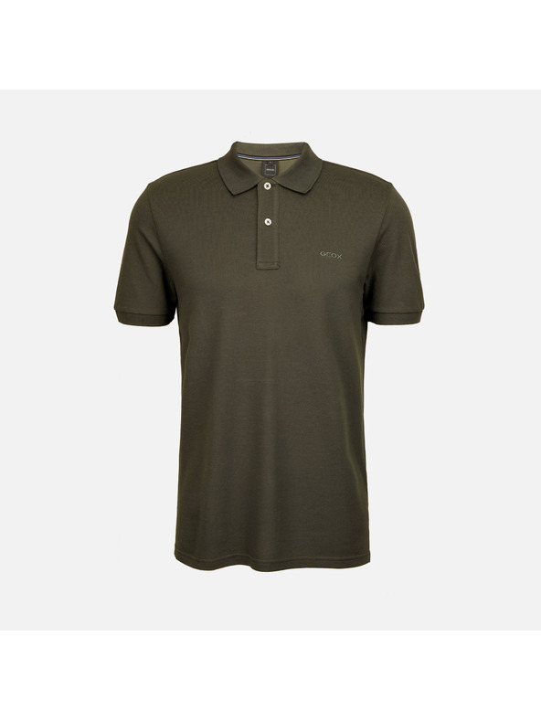 Geox Geox Polo tricou polo kaki pentru bărbați