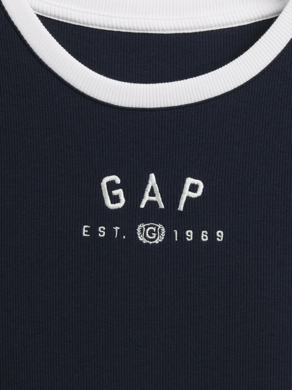 GAP Tricou crop cu logo GAP