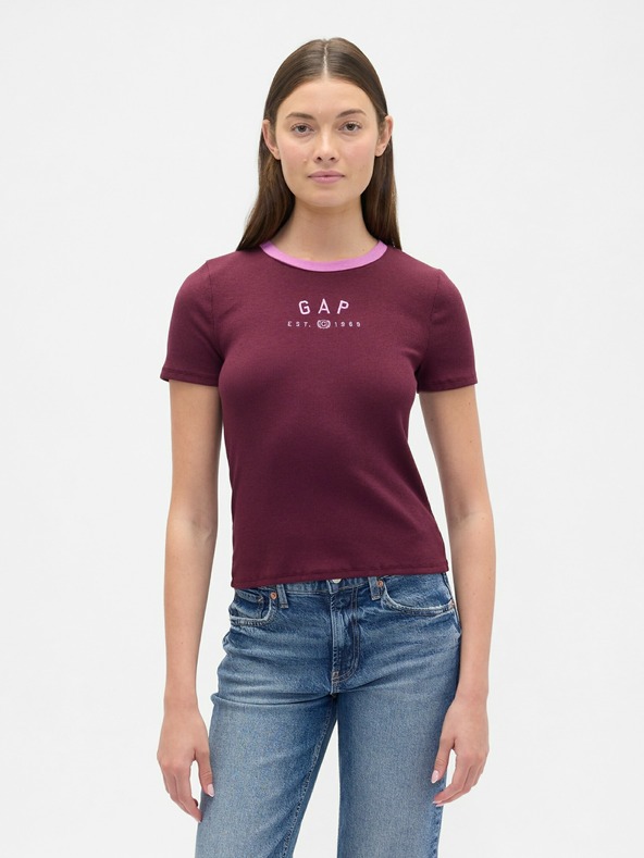 GAP Tricou crop cu logo GAP